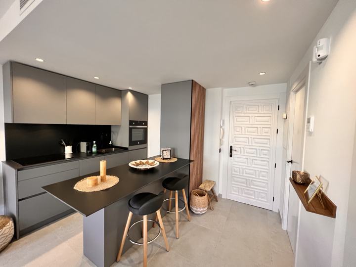 Kitchen and entrance